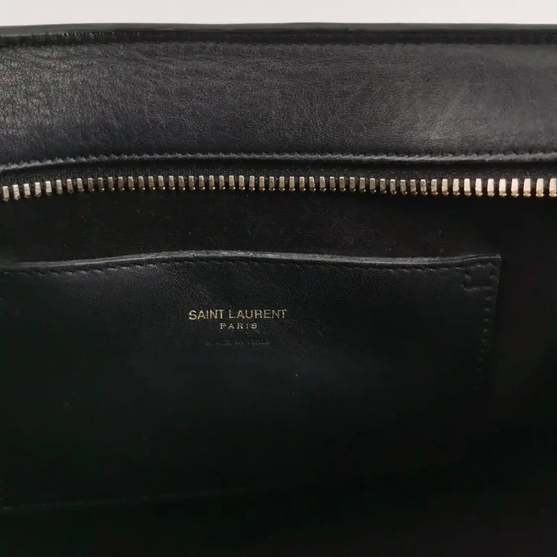 Saint Laurent Paris Saint Laurent Paris YSL CABAS black cowhide leather crossbody bag Size ONE SIZE - 14 Thumbnail