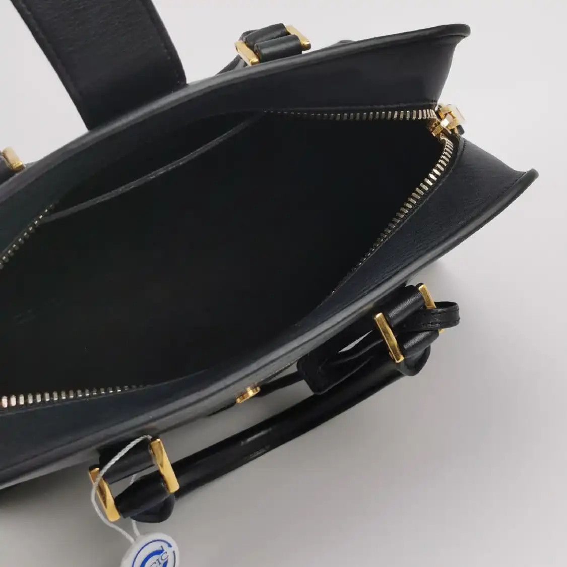 Saint Laurent Paris Saint Laurent Paris YSL CABAS black cowhide leather crossbody bag Size ONE SIZE - 6 Thumbnail