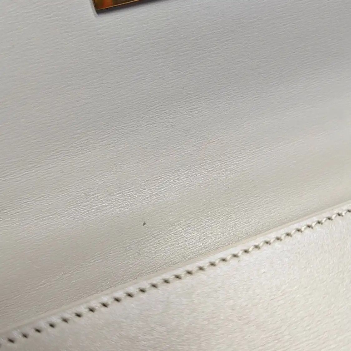 Saint Laurent Paris Saint Laurent Paris YSL MANHATTAN mini white cowhide leather 曼哈顿bag shoulder bag Size ONE SIZE - 10 Thumbnail