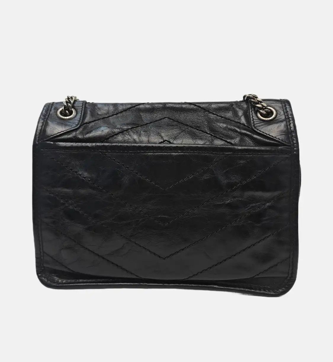 Saint Laurent Paris Saint Laurent Paris YSL NIKI Small black cowhide leather quilted Vshoulder bag c Size ONE SIZE - 5 Thumbnail