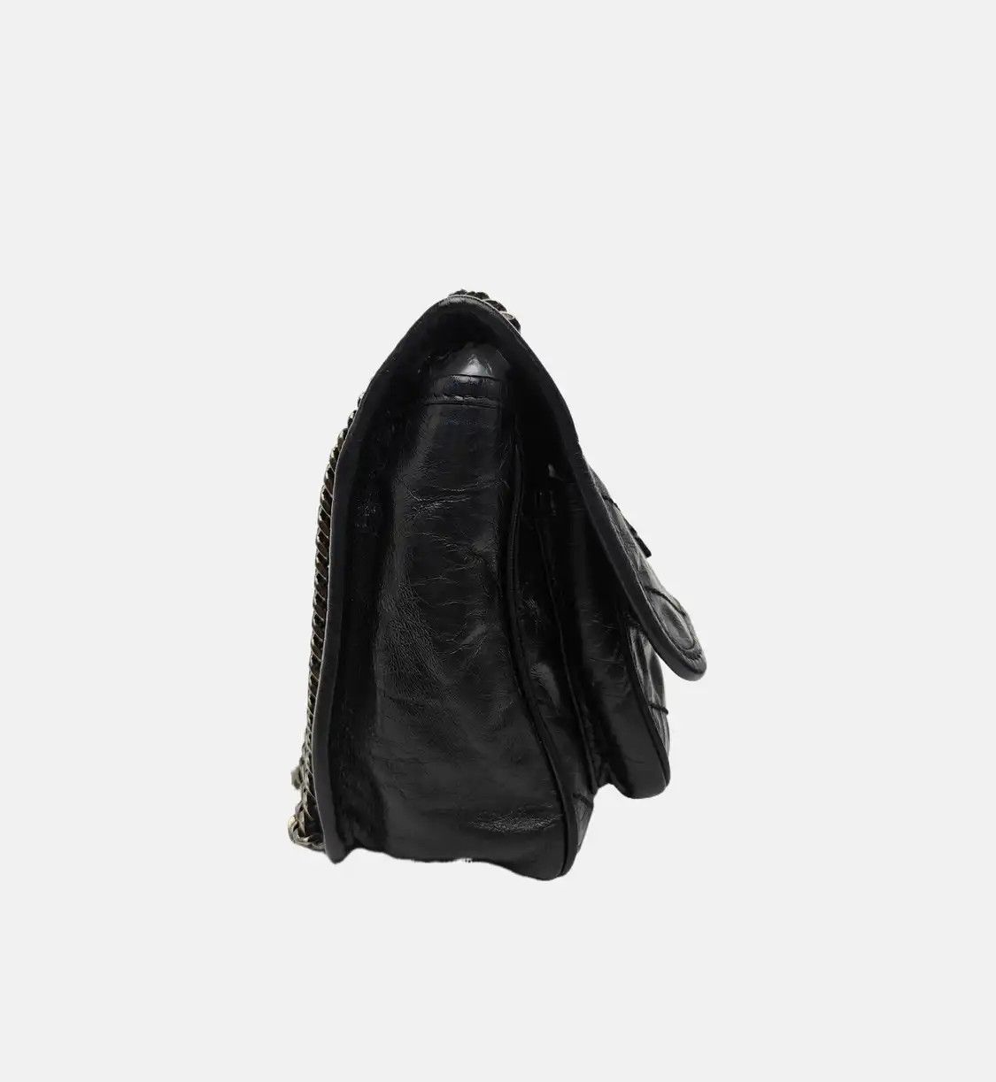 Saint Laurent Paris Saint Laurent Paris YSL NIKI Small black cowhide leather quilted Vshoulder bag c Size ONE SIZE - 4 Thumbnail