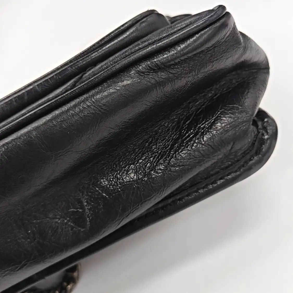 Saint Laurent Paris Saint Laurent Paris YSL NIKI Small black cowhide leather quilted Vshoulder bag c Size ONE SIZE - 11 Thumbnail