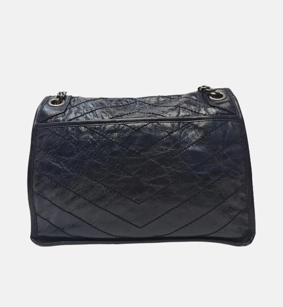 Saint Laurent Paris Saint Laurent Paris YSL NIKI Medium dark bluecowhide leather shoulder bag crossb Size ONE SIZE - 5 Thumbnail