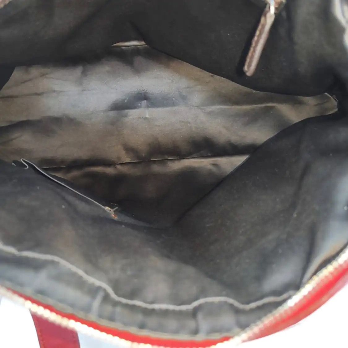 Saint Laurent Paris Saint Laurent Paris YSL MUSE red cowhide leather handbag silver hardware Size ONE SIZE - 7 Thumbnail