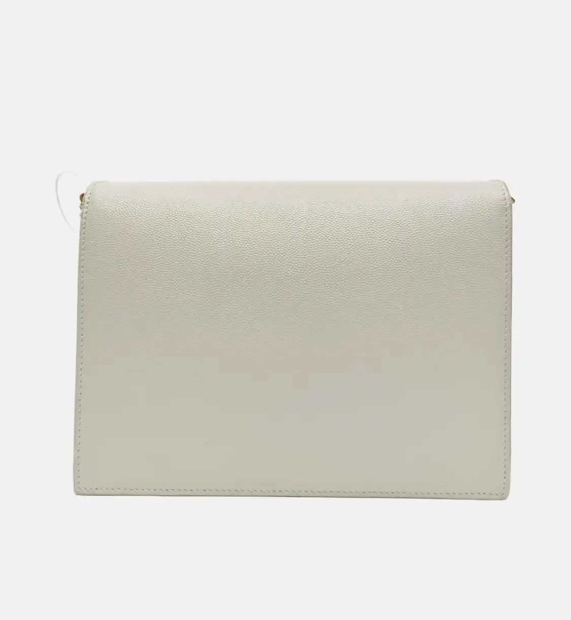 Saint Laurent Paris Saint Laurent Paris YSL CASSANDRA white cowhide leather shoulder bag handbag gol Size ONE SIZE - 5 Thumbnail