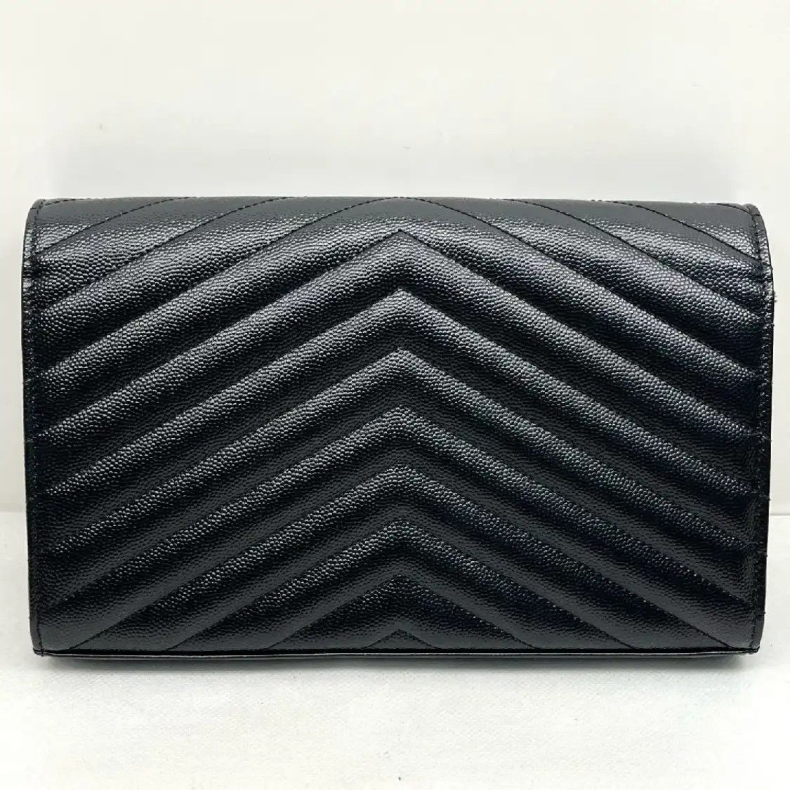 Saint Laurent Paris Saint Laurent Paris YSL MONOGRAM Medium black cowhide leather quilted Vshoulder Size ONE SIZE - 4 Thumbnail