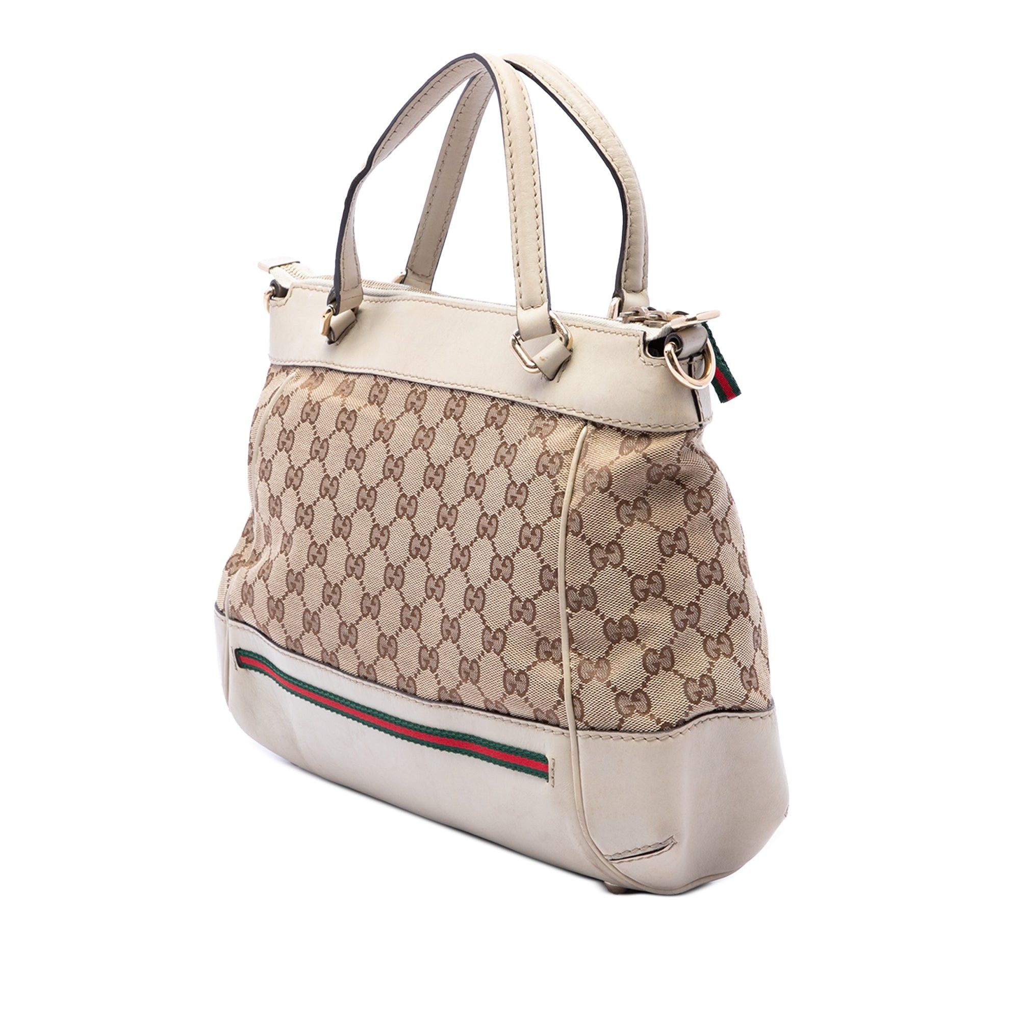 Gucci GG Canvas Web Mayfair Satchel Size ONE SIZE - 2 Thumbnail