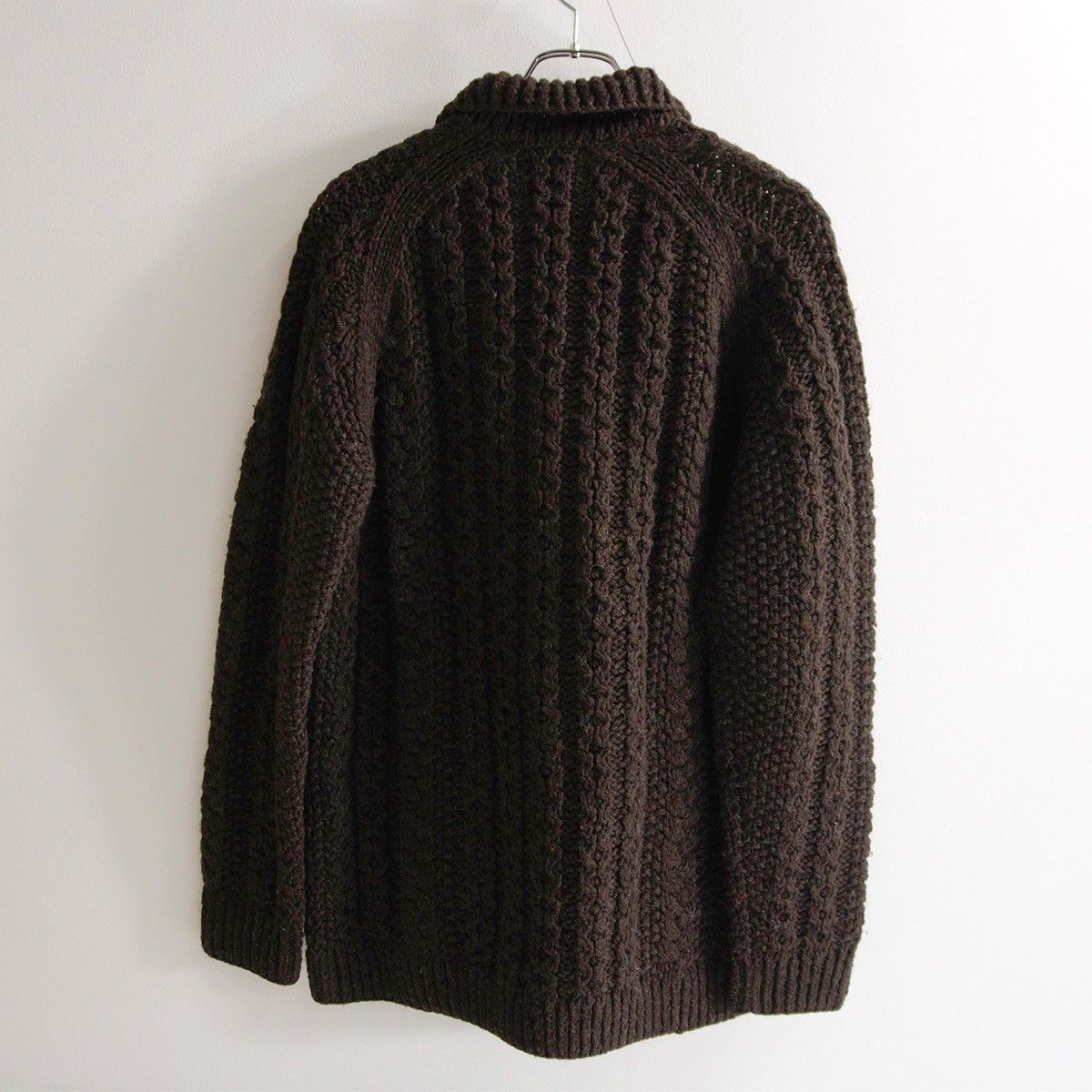 Y's For Men Wool Knit Jacket Brown Size 3, Men's — image 2 of 6