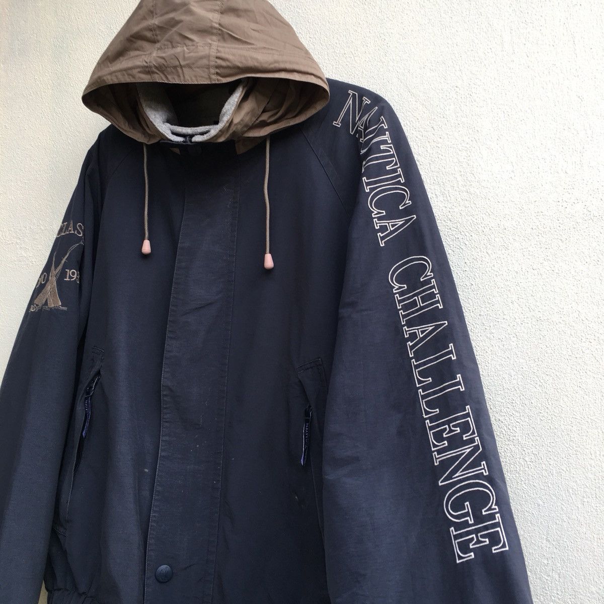 Nautica Nautica Challenge J Class Reversible Hoodie Jacket Size US L / EU 52-54 / 3 - 7 Thumbnail