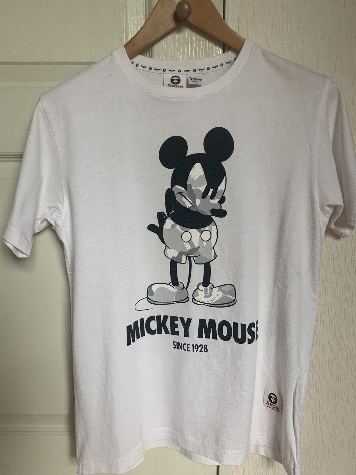 Aape AAPE x DISNEY Mickey Mouse Tee Small | Grailed