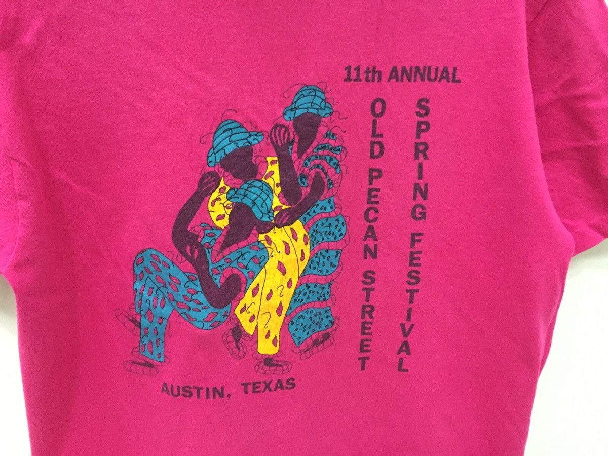 Vintage Vtg 80s 11th Annual Old Pecan Street Spring Fest Grailed Tee Size US M / EU 48-50 / 2 - 2 Thumbnail