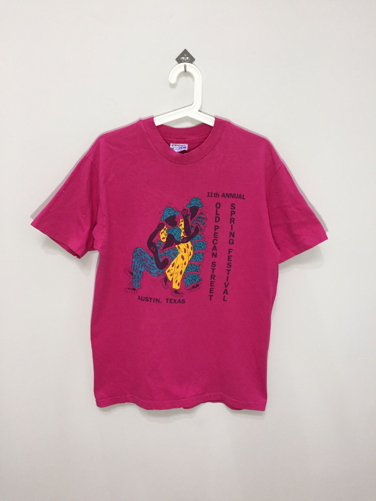 Vintage Vtg 80s 11th Annual Old Pecan Street Spring Fest Grailed Tee Size US M / EU 48-50 / 2 - 1 Thumbnail