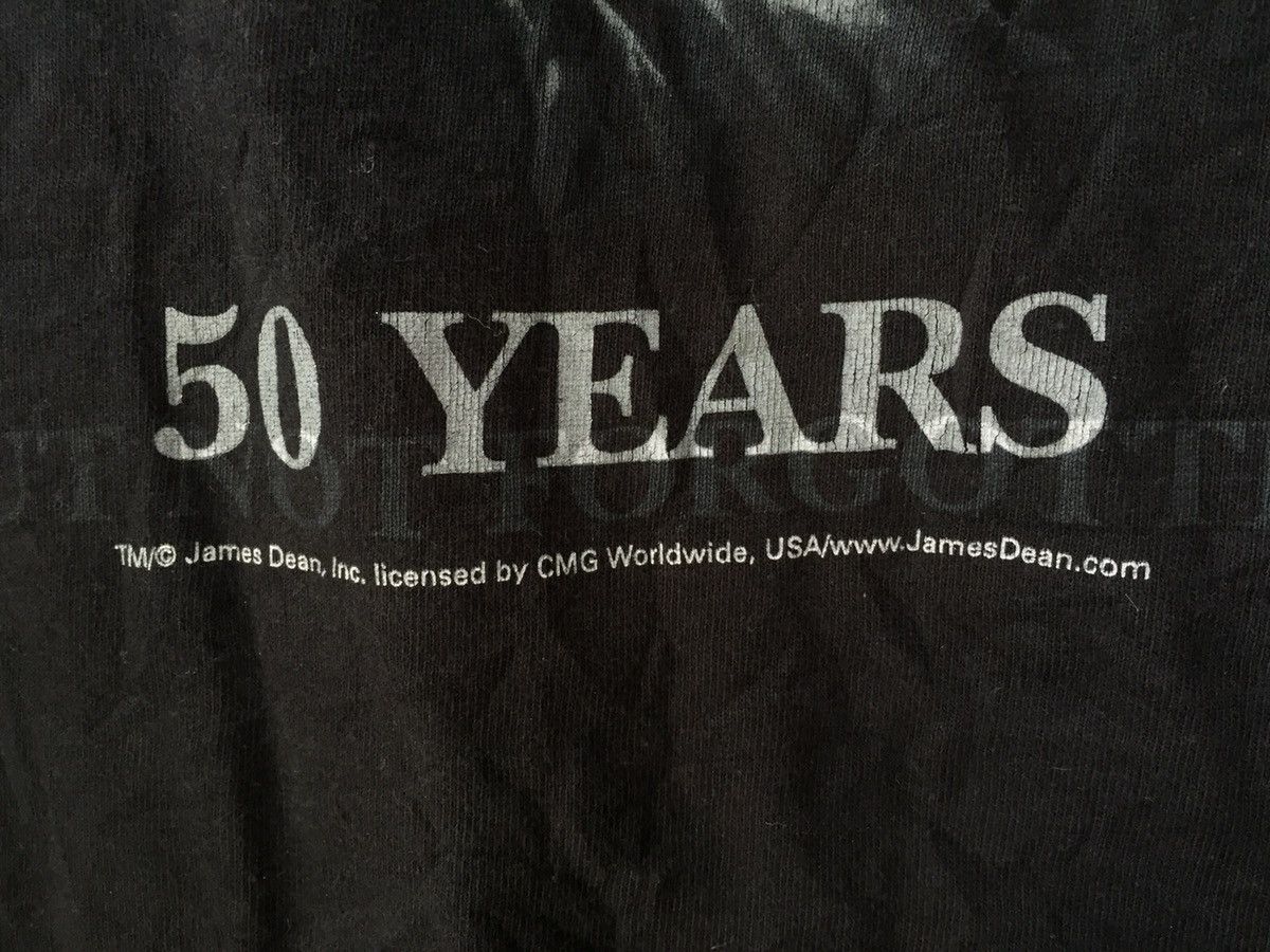 Band Tees × Vintage JAMES DEAN 50 YEARS TSHIRT Size US XL / EU 56 / 4 - 5 Thumbnail
