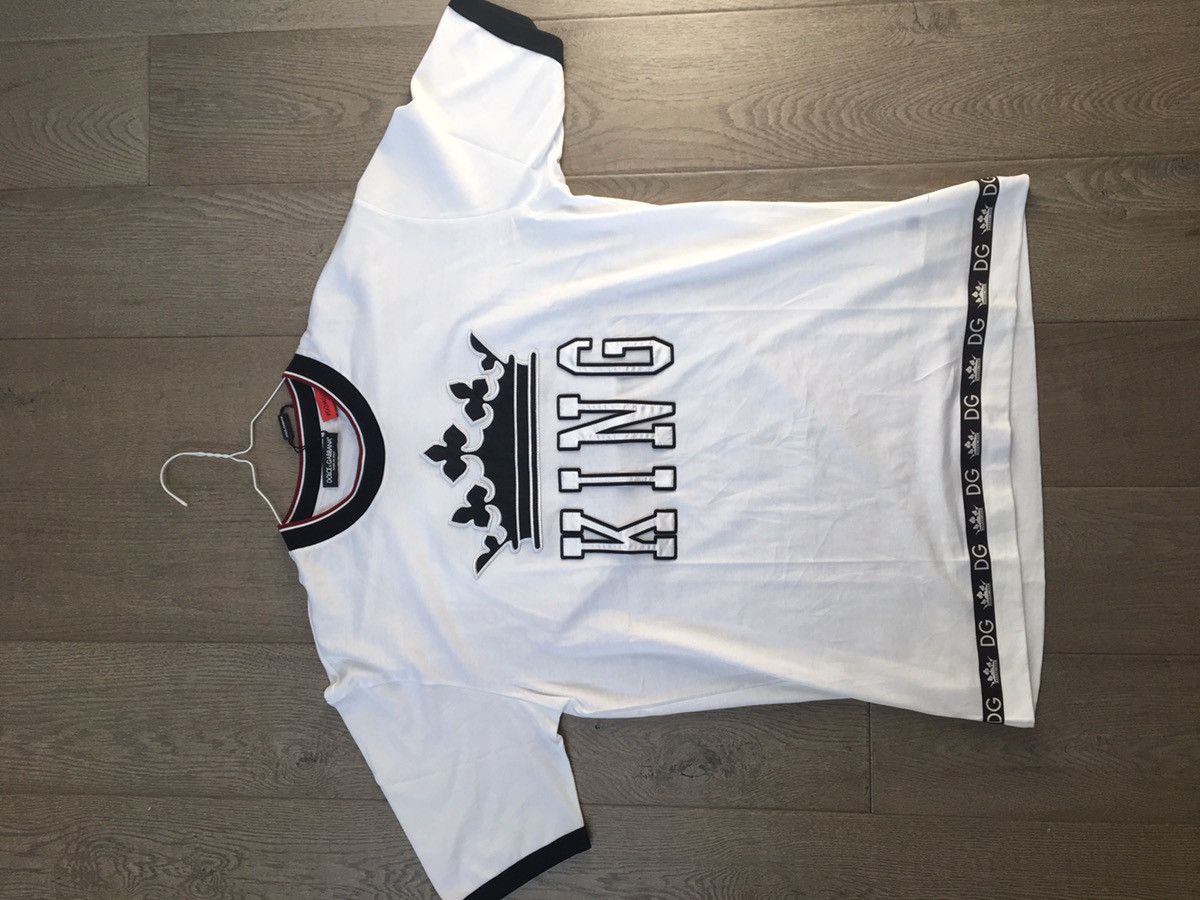 T Shirt Dolce Gabbana King | Grailed
