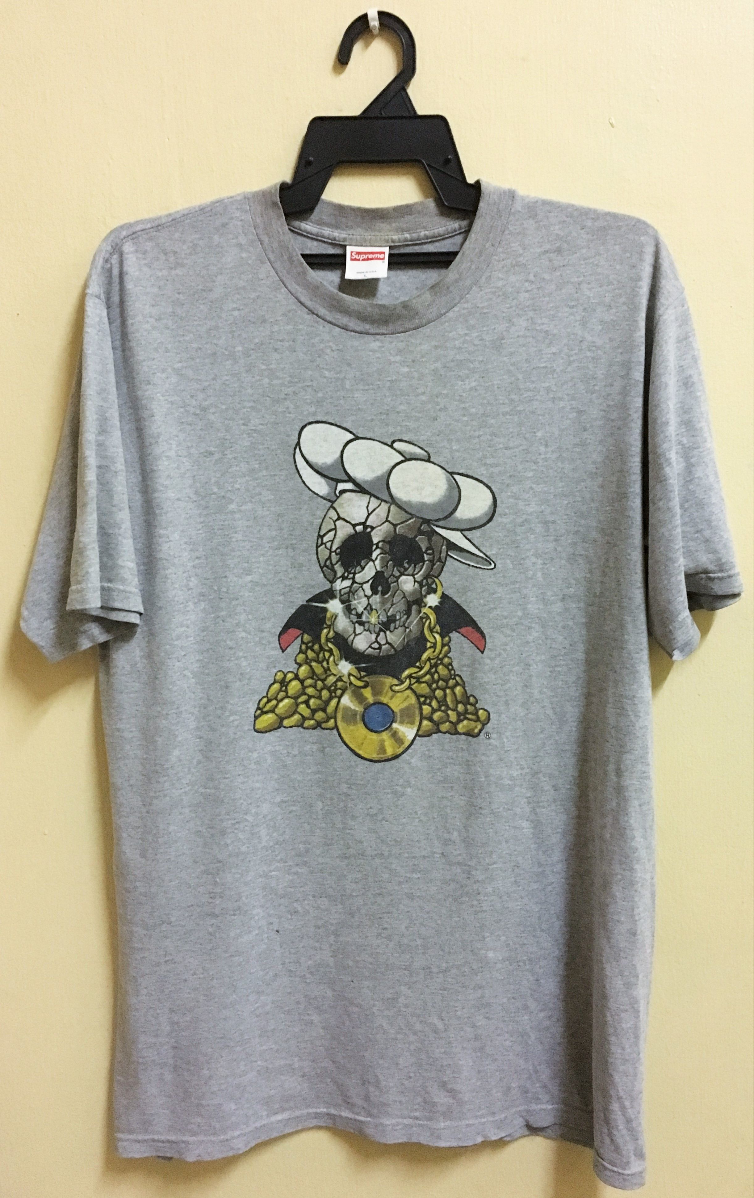 Supreme 2001 SUPREME NEW YORK SKULL ULTIMATE BREAKS AND BEATS T-SHIRT Size US L / EU 52-54 / 3 - 1 Preview