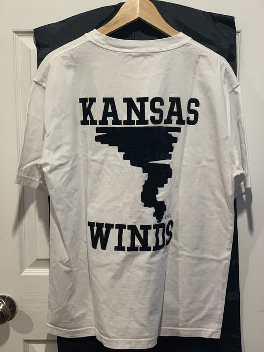 Louis Vuitton White Kansas Winds Printed Cotton T-Shirt L Louis