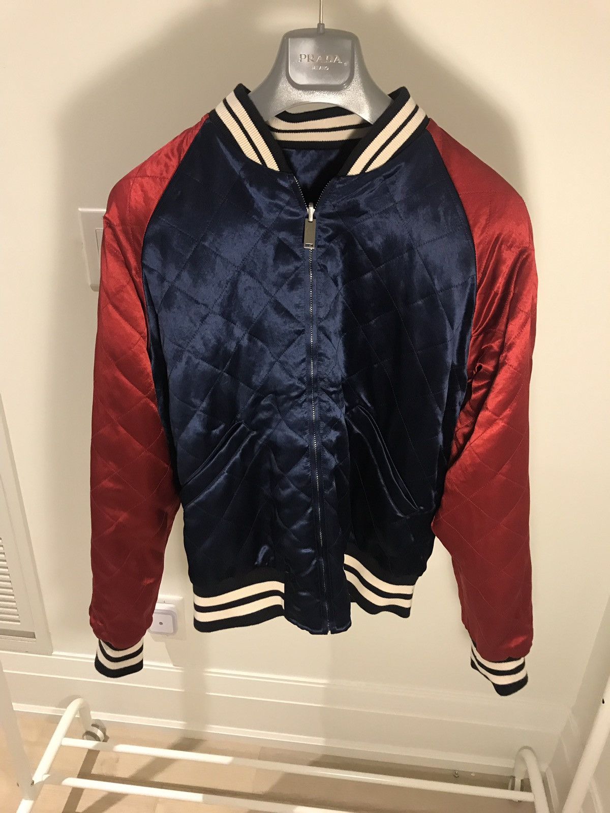 Gucci Gucci satin twill bomber Size US L / EU 52-54 / 3 - 6 Thumbnail