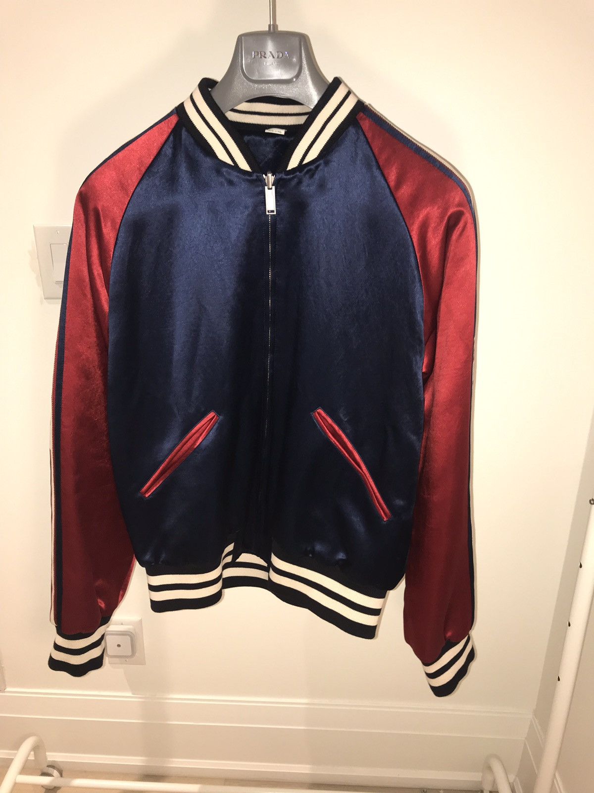 Gucci Gucci satin twill bomber Size US L / EU 52-54 / 3 - 1 Thumbnail