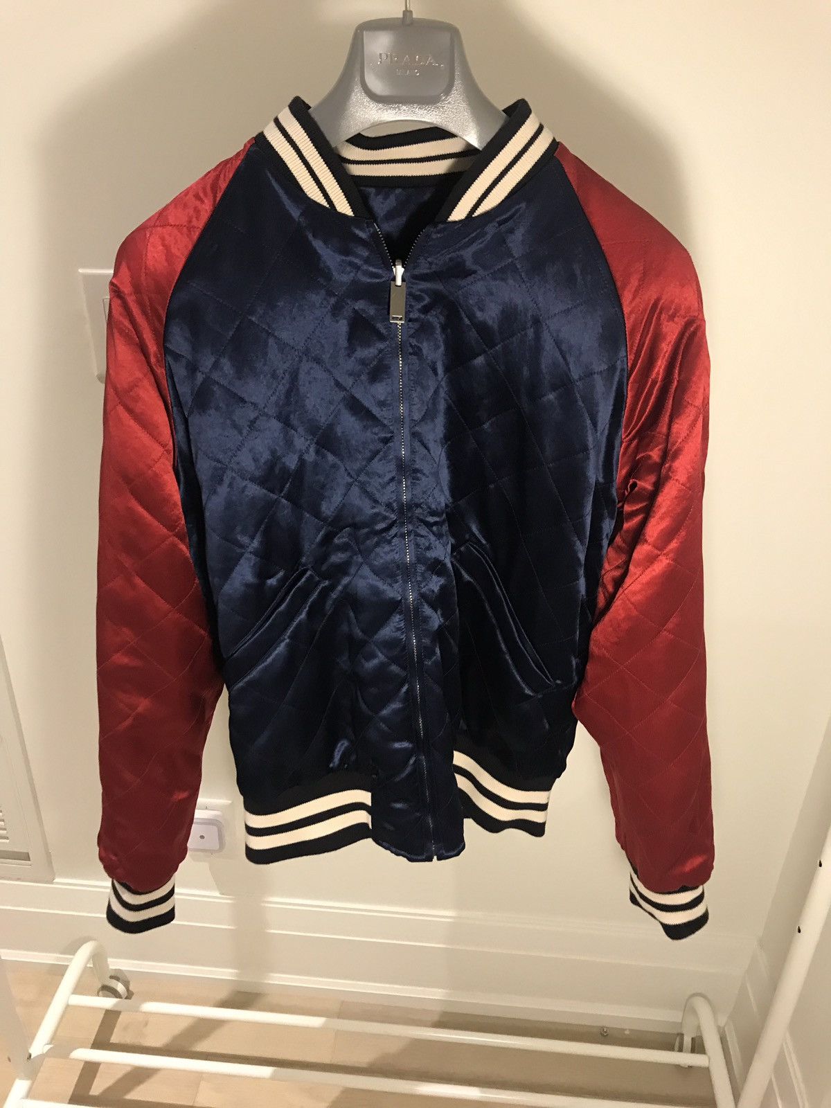 Gucci Gucci satin twill bomber Size US L / EU 52-54 / 3 - 5 Thumbnail