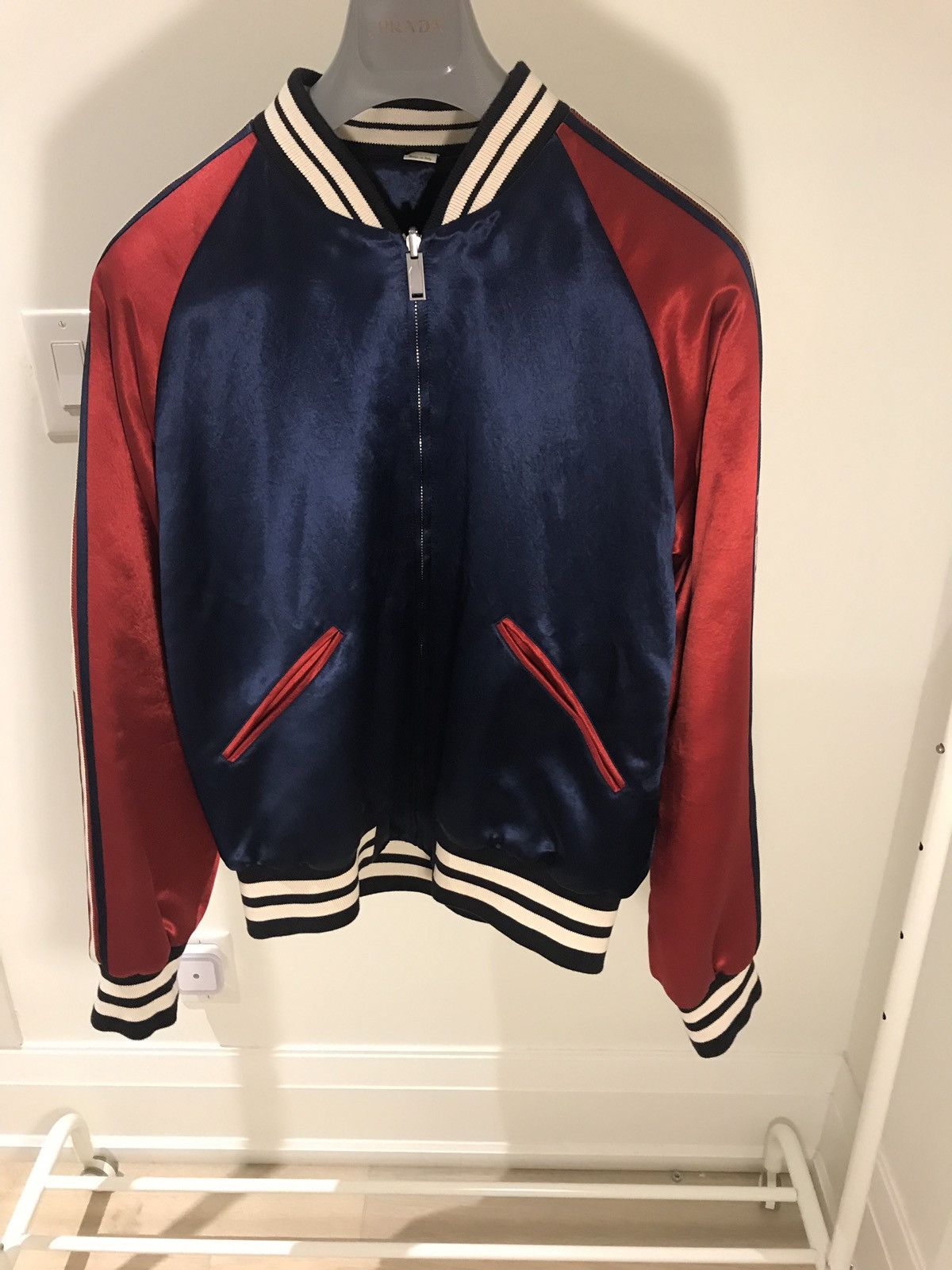 Gucci Gucci satin twill bomber Size US L / EU 52-54 / 3 - 2 Thumbnail