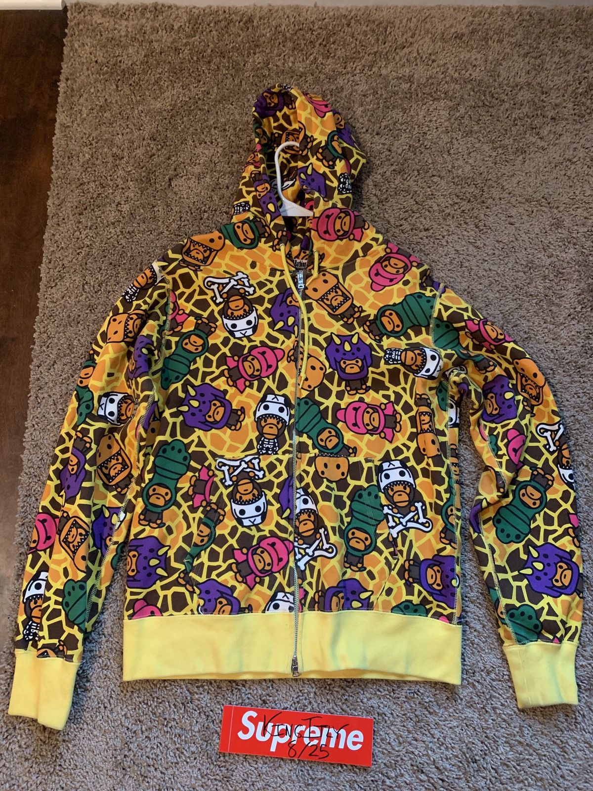 Bape dinosaur hoodie sale