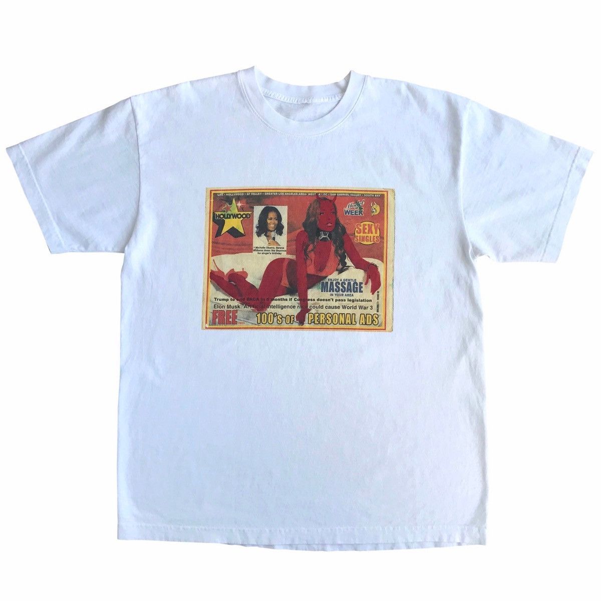 Other Sickö T-Rex Global Devil Girl Tee | Grailed 