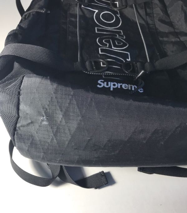 Supreme Supreme FW18 Black Backpack Grailed