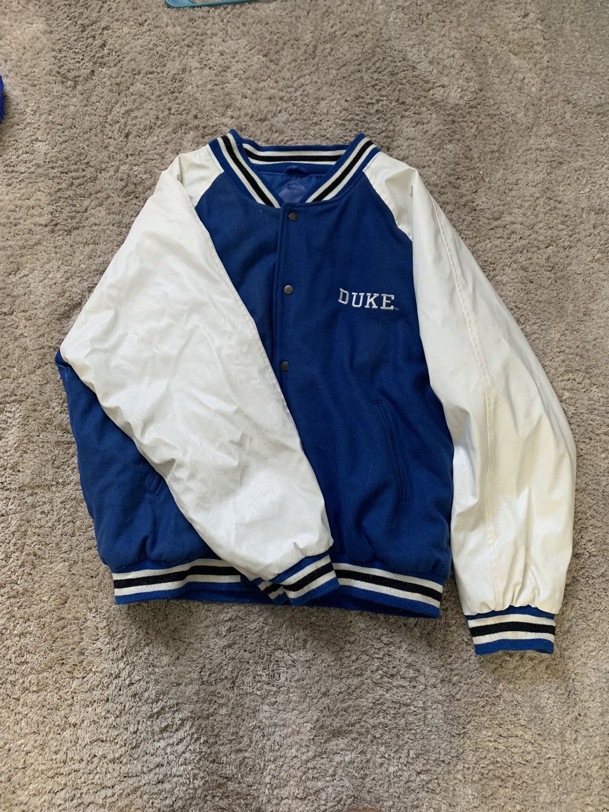 Duke letterman clearance jacket