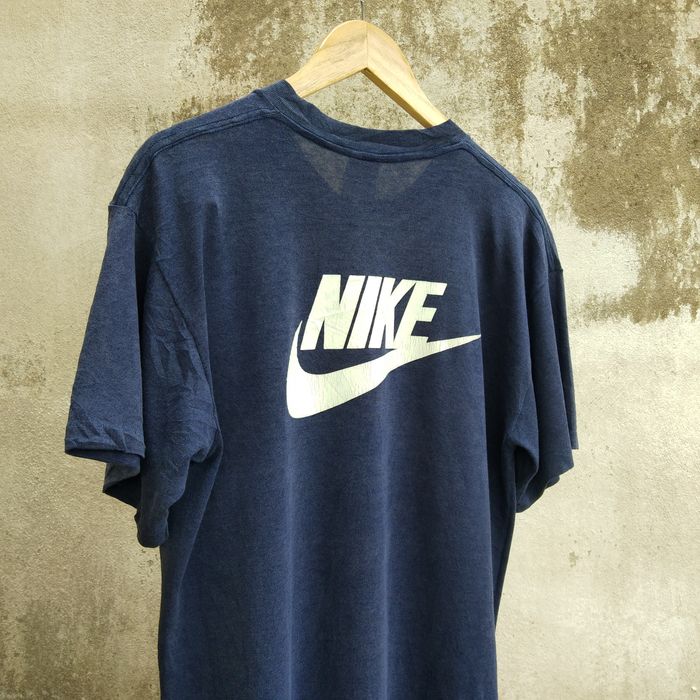 Nike VINTAGE LATE 80'S NIKE GREY TAG T SHIRT | Grailed