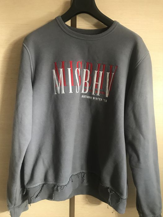 Misbhv double shop embro crewneck