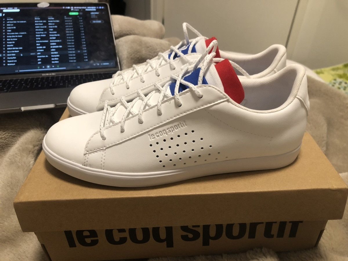 Le Coq Sportif BRAND NEW le coq sportif agate bbr optical white Grailed