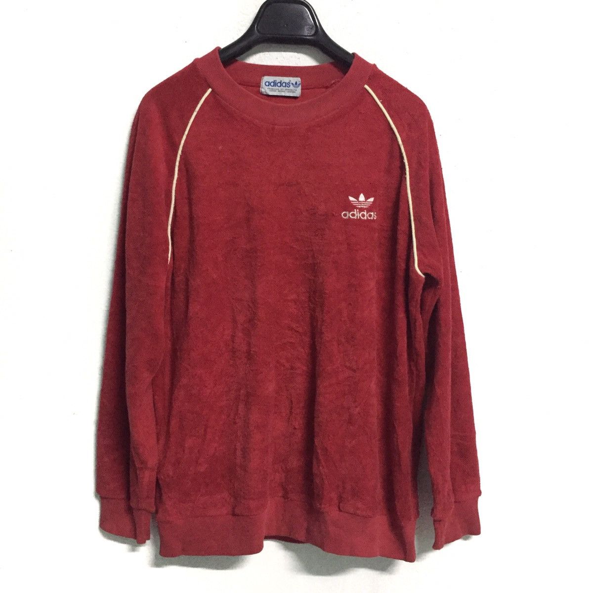 Adidas Vintage Adidas Sweatshirt (Produce by Descente) Size US M / EU 48-50 / 2 - 1 Thumbnail