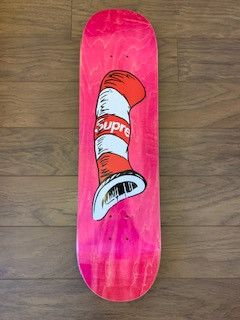 Supreme Supreme Cat in the Hat Skateboard Deck | Grailed