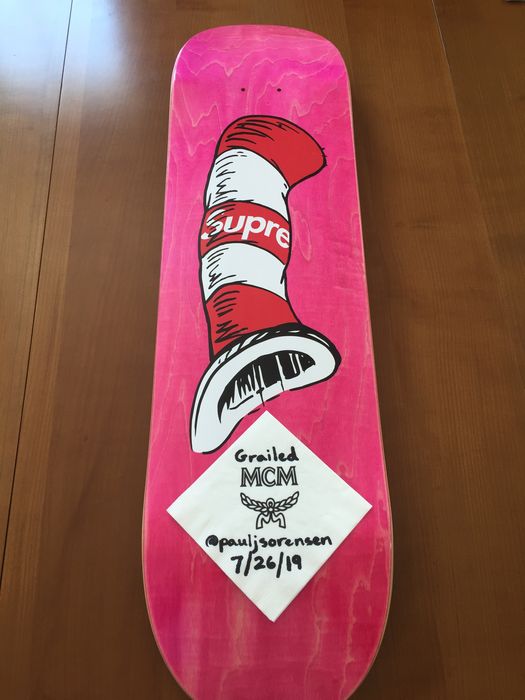 Supreme cat in store the hat skateboard