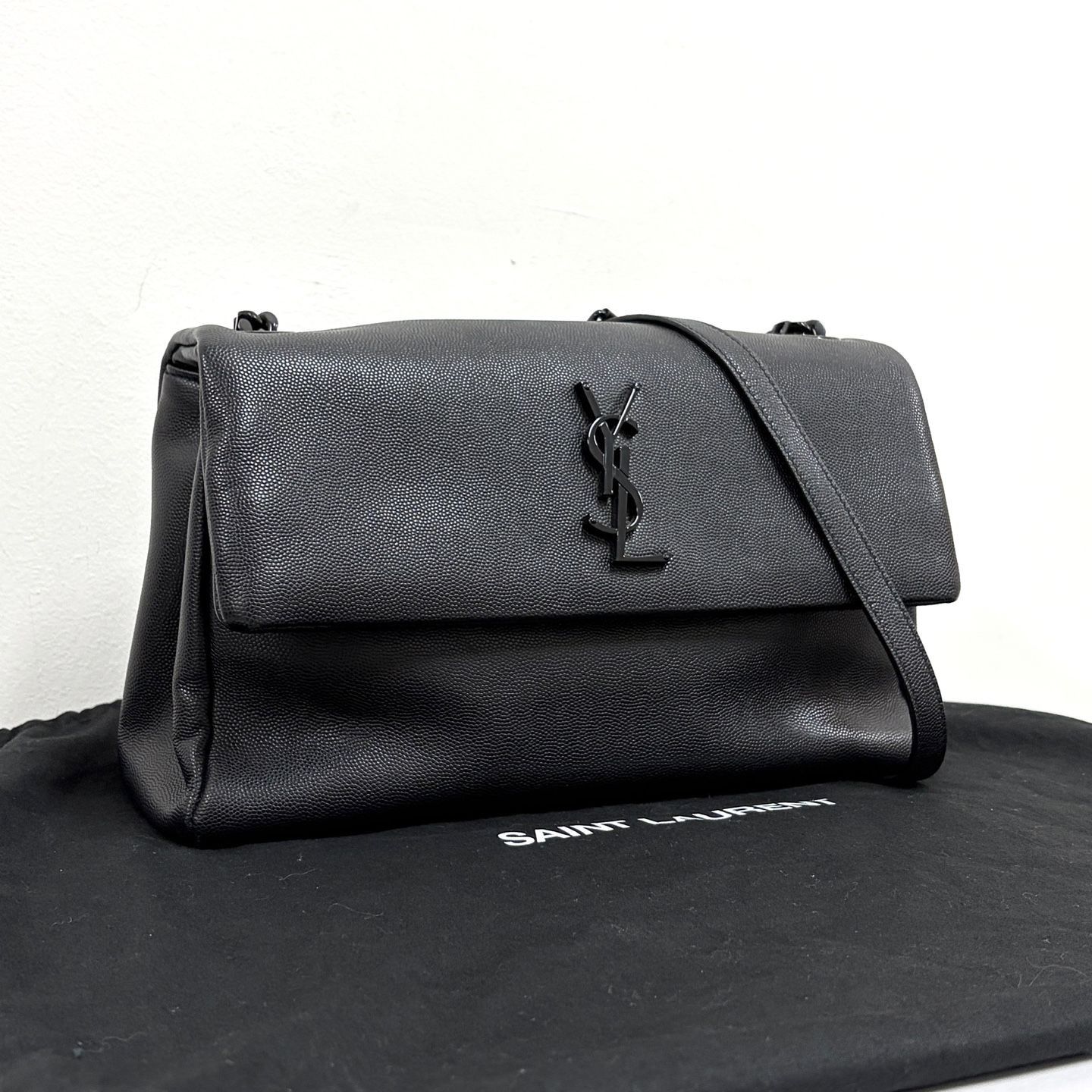 Yves Saint Laurent West Hollywood Chain Shoulder Bag Black Size ONE SIZE - 2 Thumbnail