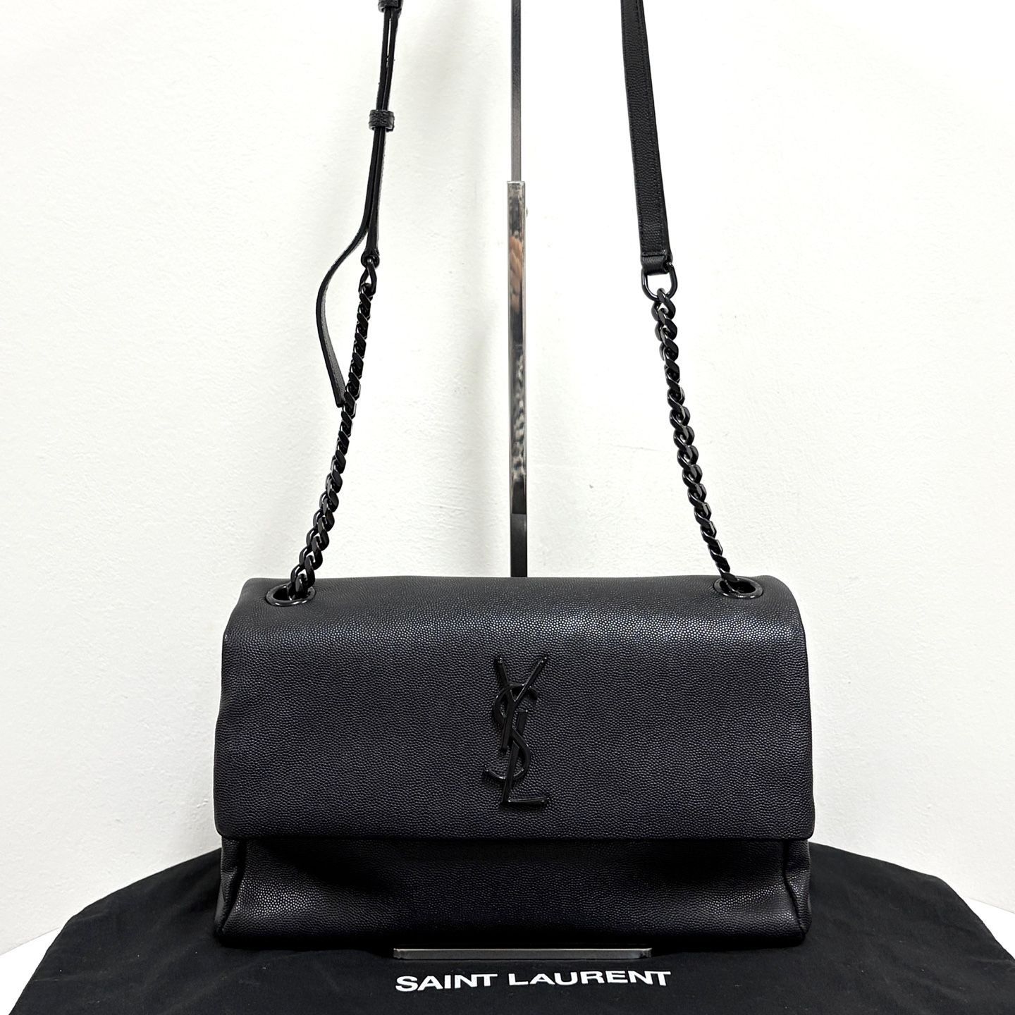 Yves Saint Laurent West Hollywood Chain Shoulder Bag Black Size ONE SIZE - 4 Thumbnail