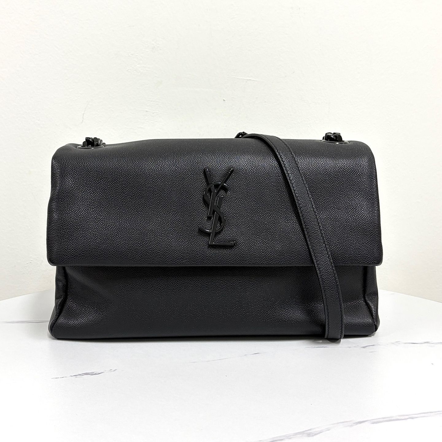 Yves Saint Laurent West Hollywood Chain Shoulder Bag Black Size ONE SIZE - 5 Thumbnail