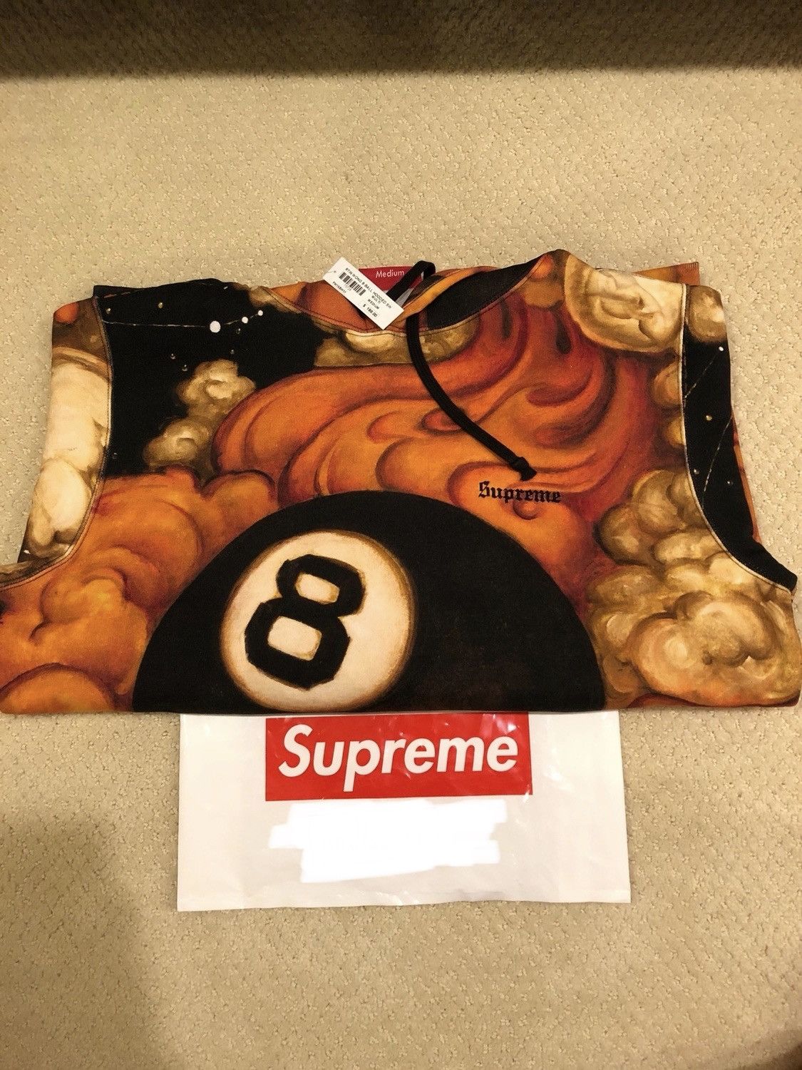 Supreme Martin Wong 8 Ball Hoodie | Grailed