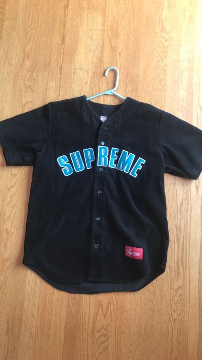 Supreme Corduroy Baseball Jersey