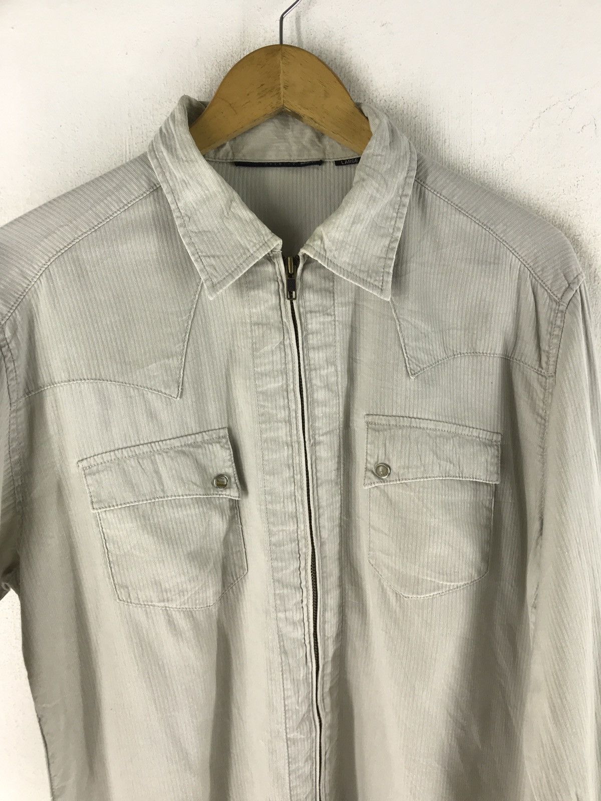 Japanese Brand Premium sraive zipper shirt Size US L / EU 52-54 / 3 - 4 Thumbnail