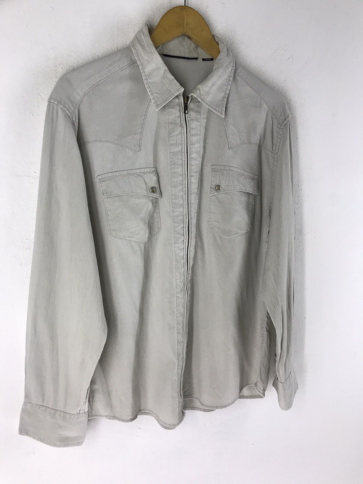 Japanese Brand Premium sraive zipper shirt Size US L / EU 52-54 / 3 - 3 Thumbnail