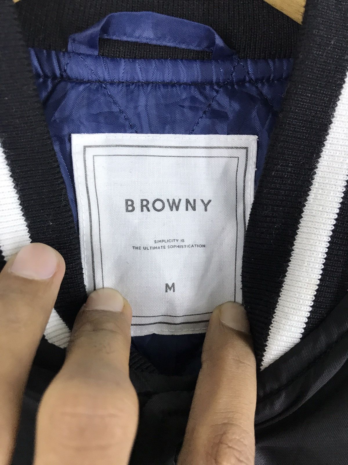 Japanese Brand Browny snap button bomber jacket Size US M / EU 48-50 / 2 - 7 Thumbnail