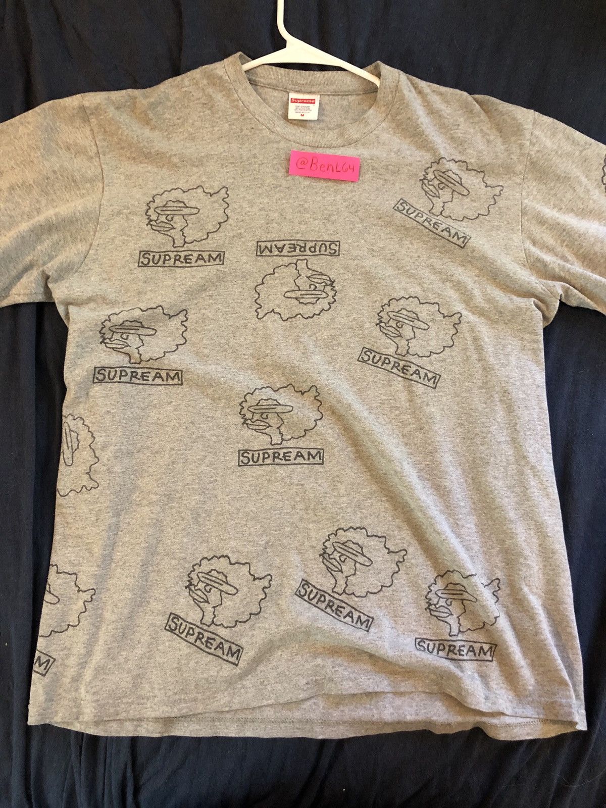 Shirt Gonz Head Supreme Gonz Heads Tee Brown Seminueva – DROP-SHOP