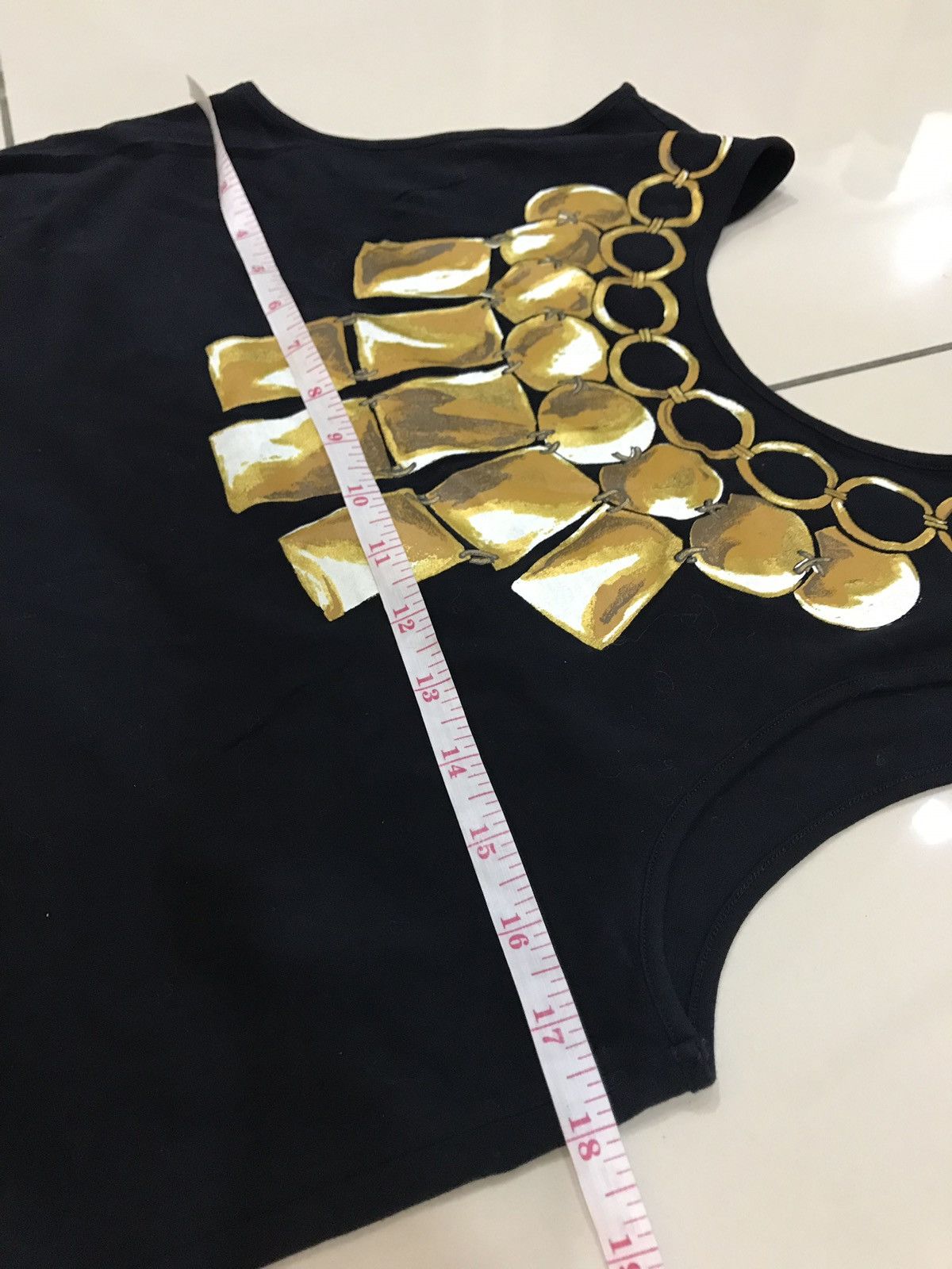 Paco Rabanne PACO RABANNE PARIS SLEEVELESS SHIRT TOP SINGLET Size US S / EU 44-46 / 1 - 3 Thumbnail