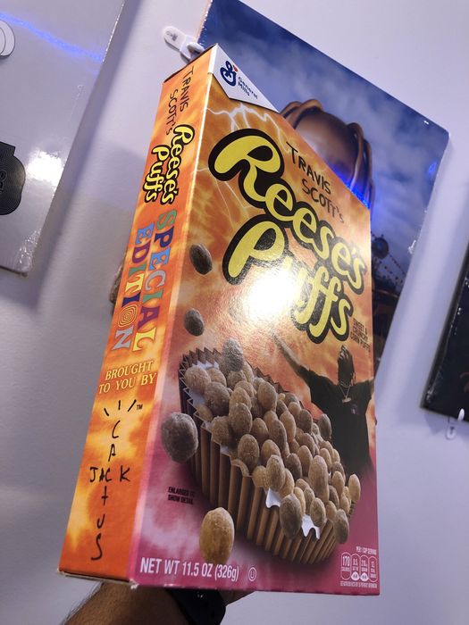 travis scott reeses puffs stock x