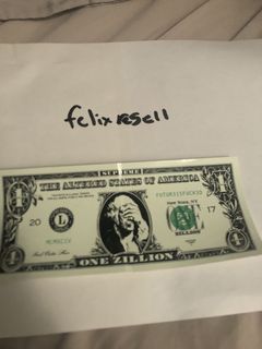 Supreme sales dollar sticker