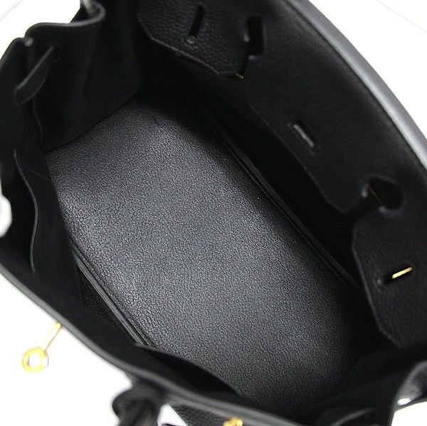 Hermes HERMES Birkin 30 Togo Leather Bag Black Size ONE SIZE - 7 Thumbnail