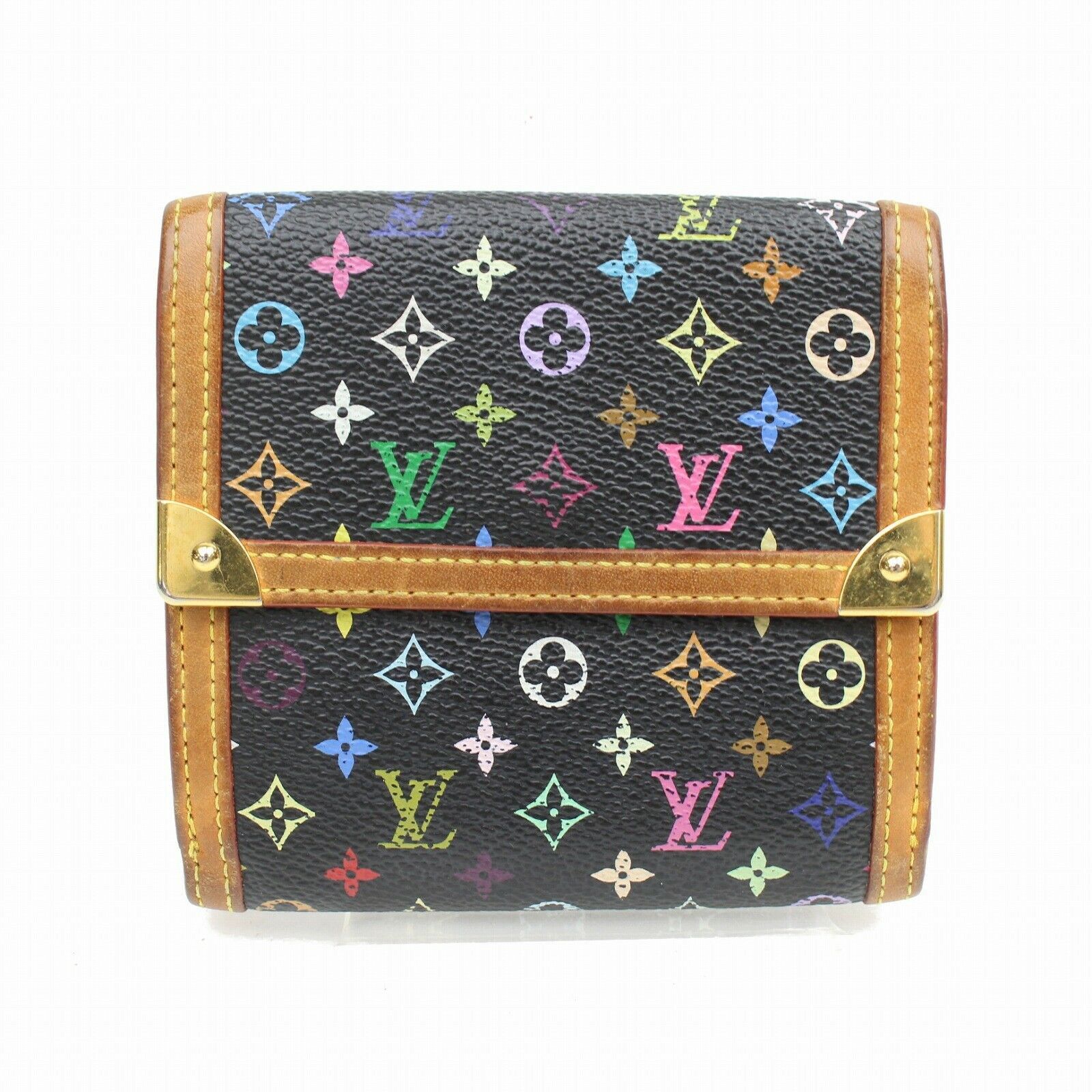 Takashi Murakami x Louis Vuitton White Monogram Multicolore Elise