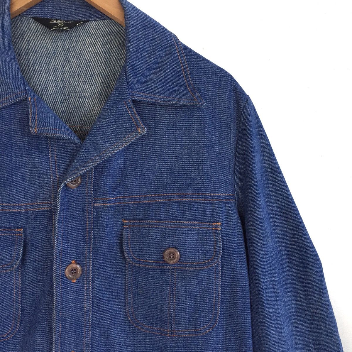 Japanese Brand St Michael Four Pocket Denim Jacket Size US S / EU 44-46 / 1 - 6 Thumbnail