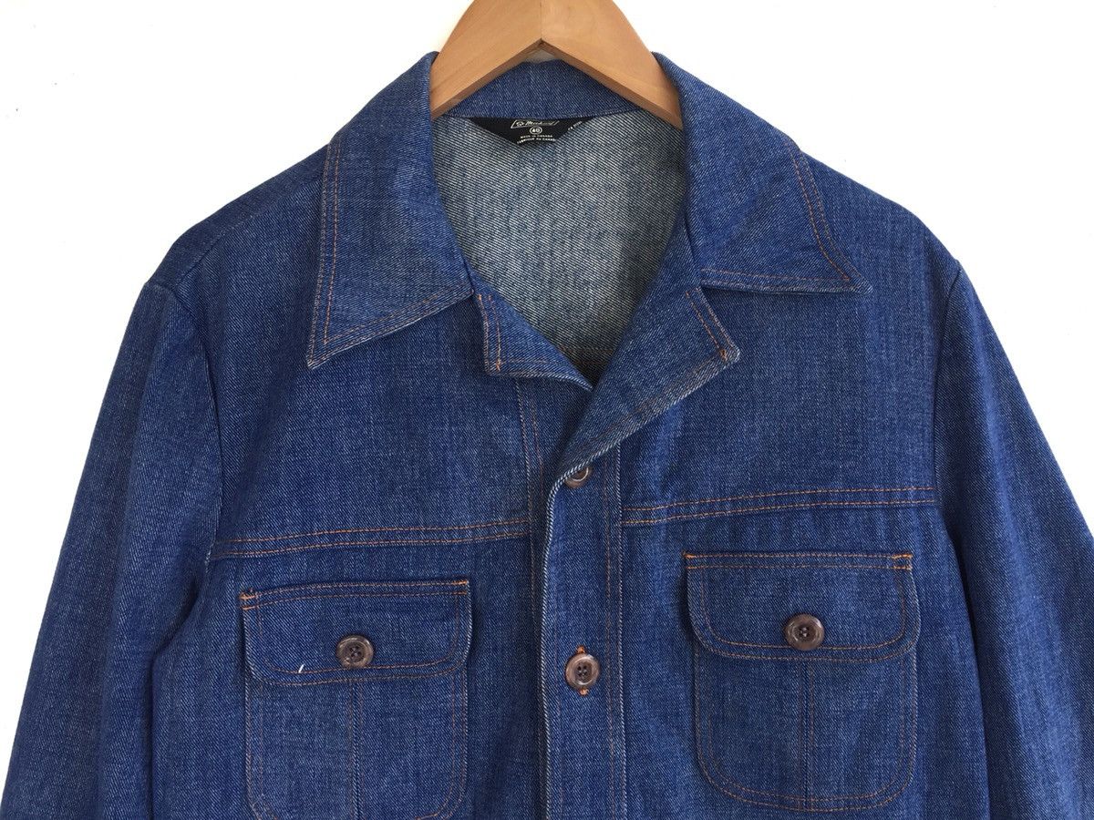 Japanese Brand St Michael Four Pocket Denim Jacket Size US S / EU 44-46 / 1 - 2 Thumbnail